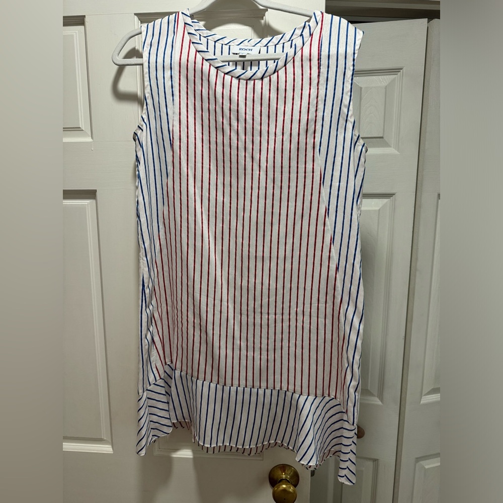Striped Sleeveless Top
